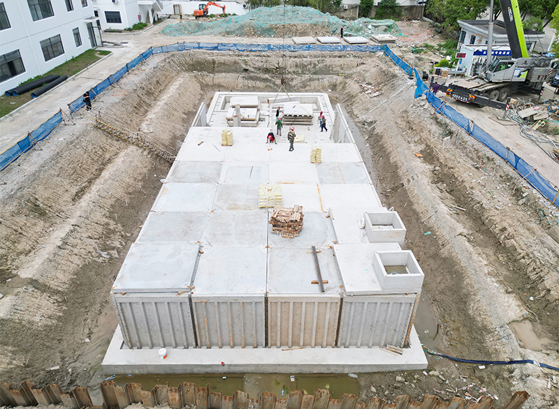 预制混凝土装配式水池